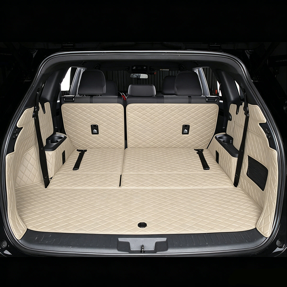 Vegan Leather Boot Liner for 3-Row Vehicles | Full Coverage, All-Weather | Topcarmats