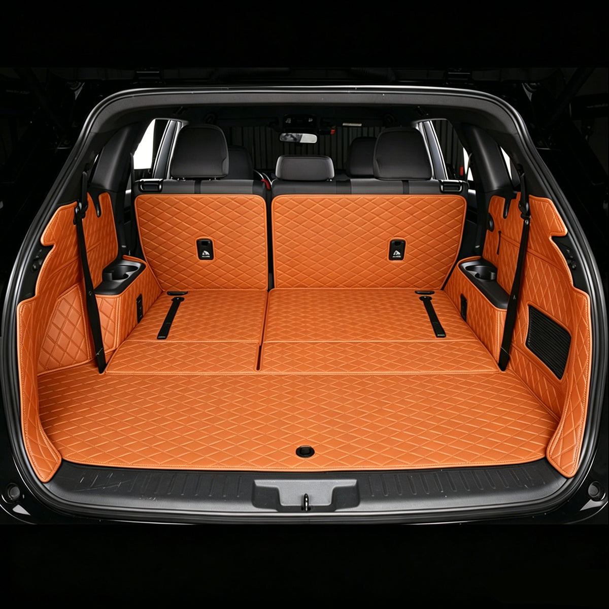 Vegan Leather Boot Liner for 3-Row Vehicles | Full Coverage, All-Weather | Topcarmats
