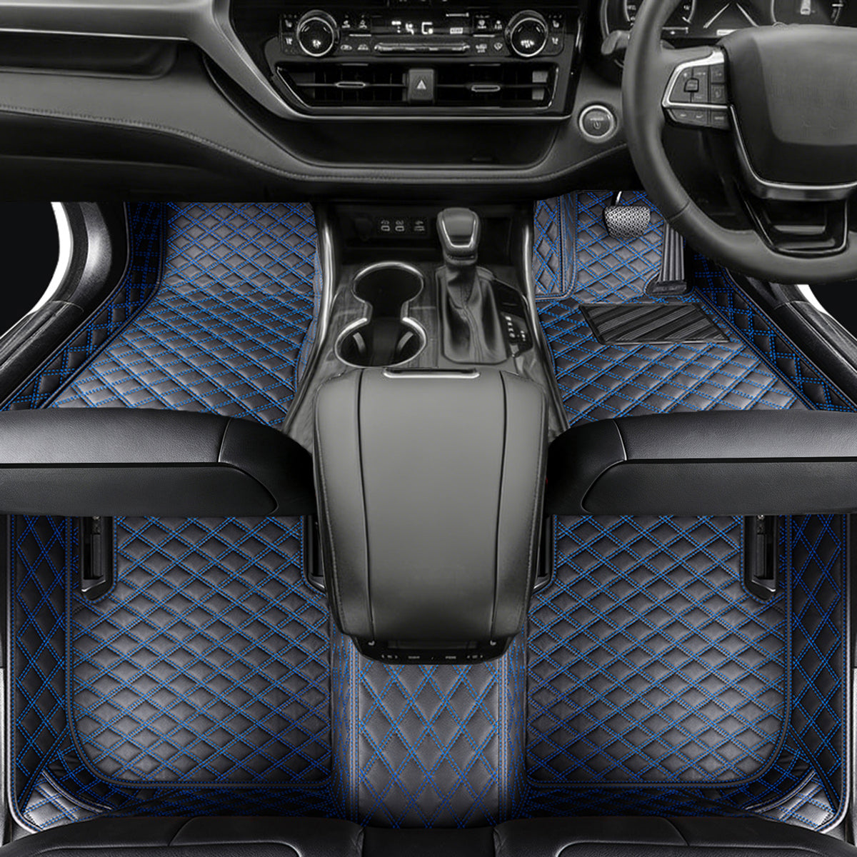 Vegan Leather Car Floor Mats | Custom Fit, All-Weather Protection | Topcarmats
