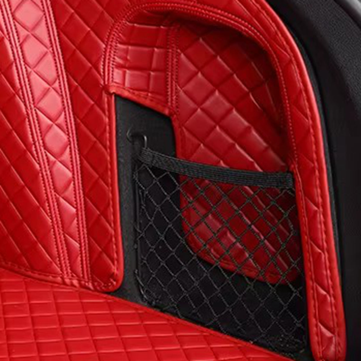Vegan Leather Boot Liner for 3-Row Vehicles | Full Coverage, All-Weather | Topcarmats