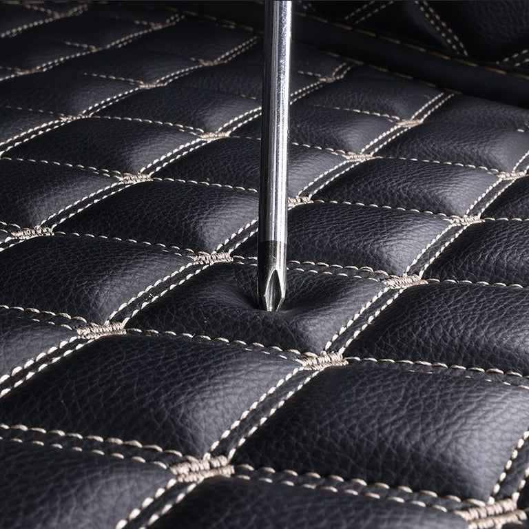 Vegan Leather Car Floor Mats | Custom Fit, All-Weather Protection | Topcarmats